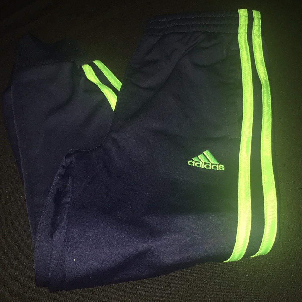 Adidas Track Pants Blue/Green